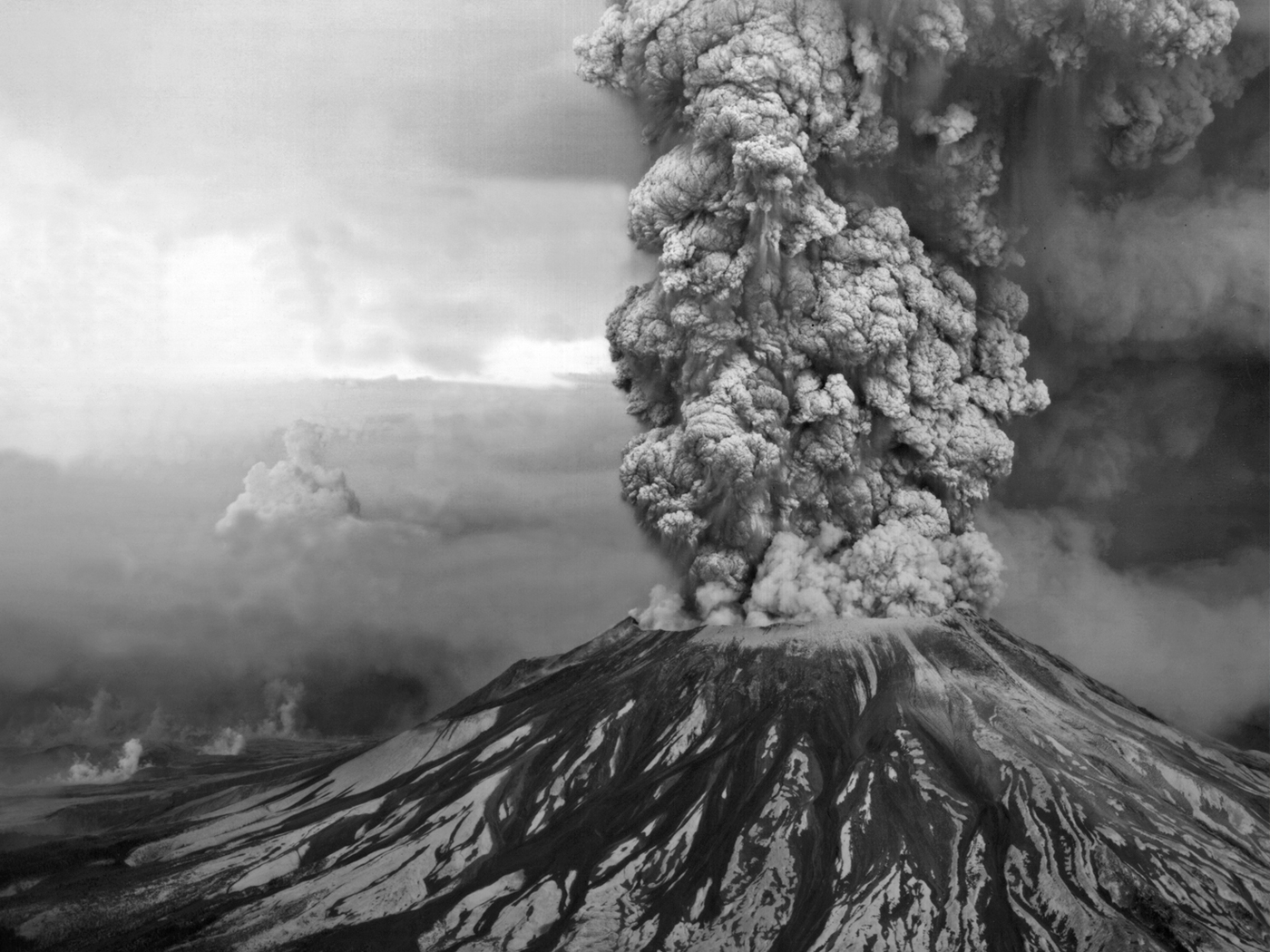 Сент-Хеленс вулкан извержение 1980